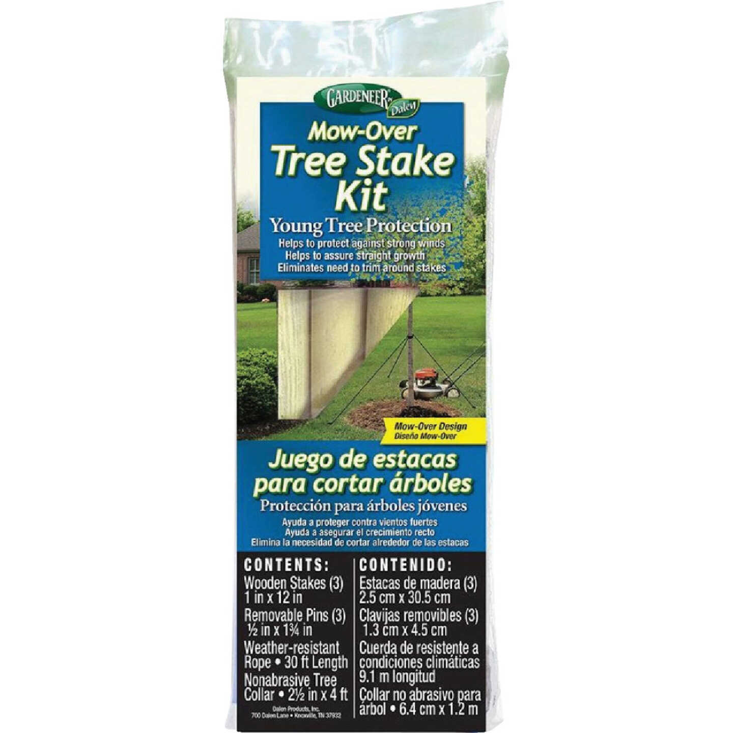 Gardeneer Wood Young Tree Tree Stake Kit Image 1