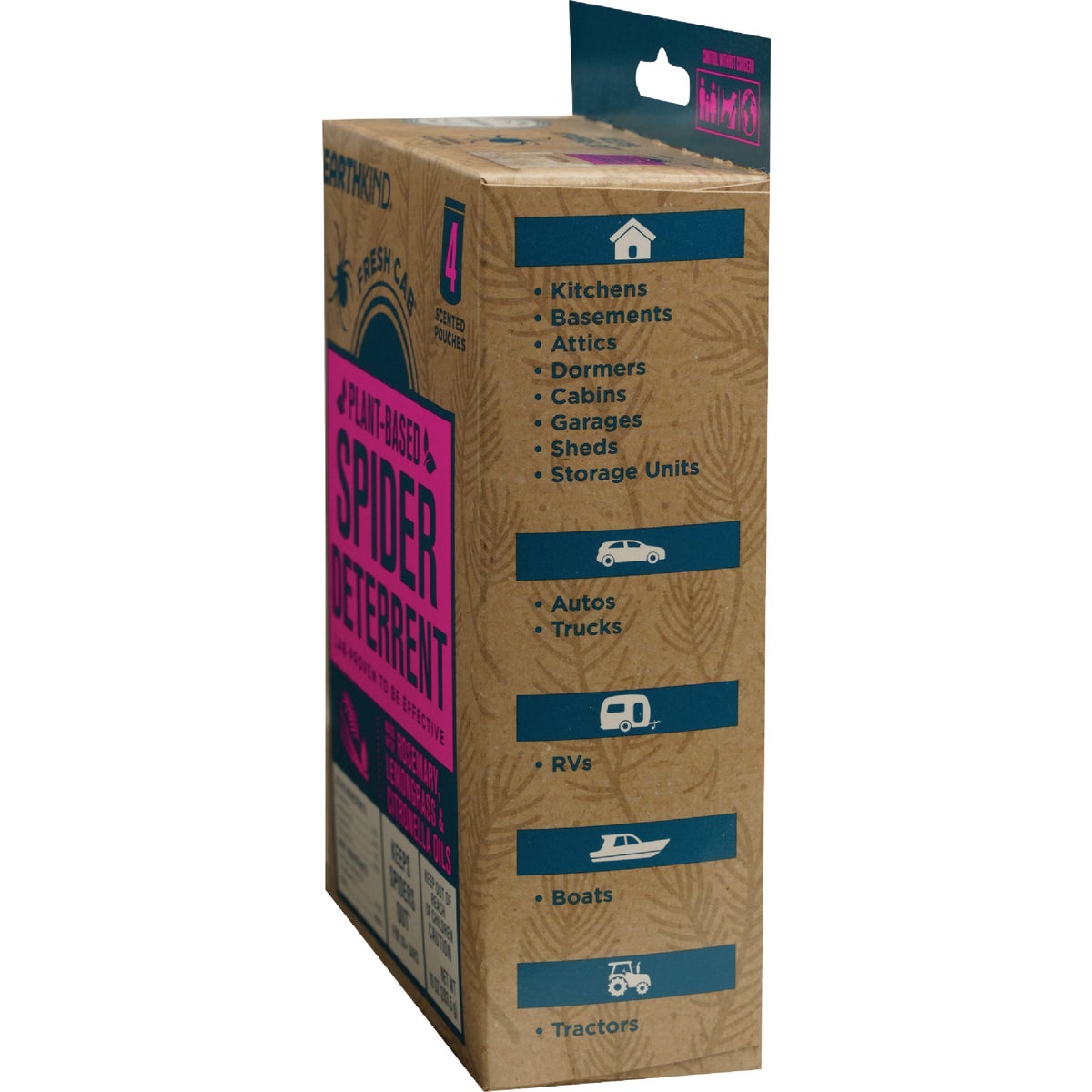 EarthKind Fresh Cab Spider Deterrent (4-Pack) Image 7