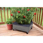 City Pickers 20 In. W. x 11 In. H. x 24 In. L. Slate Polyethylene Portable Patio Garden Kit Image 2