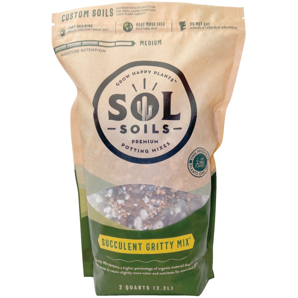Sol Soils 2 Qt. Succulent Gritty Mix