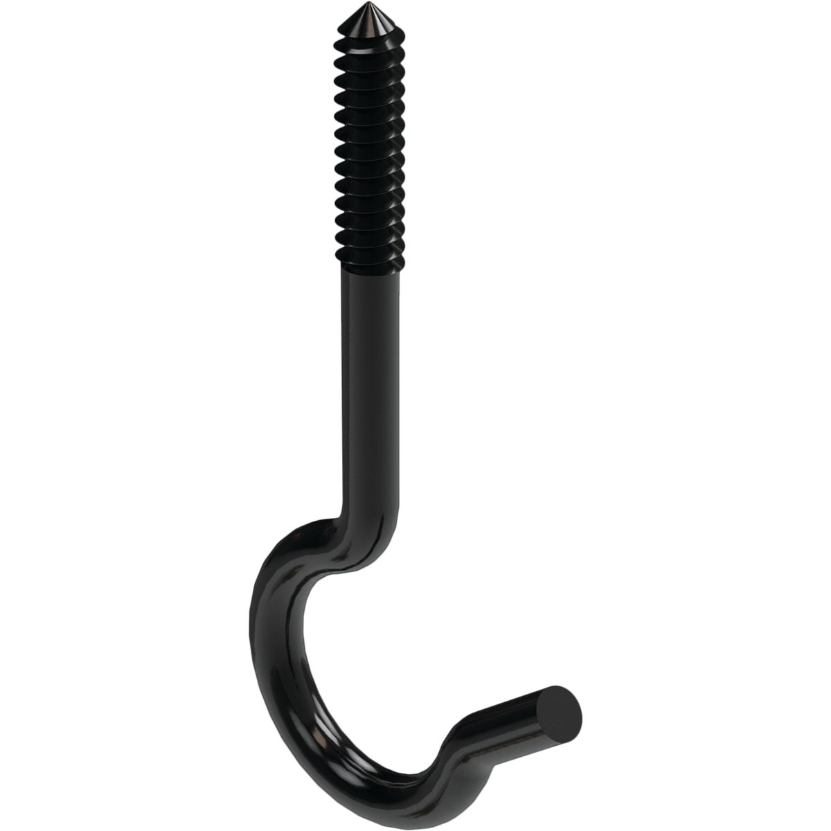 National Hardware 2-1/2 In. Black Ceiling Hook (3-Pack)