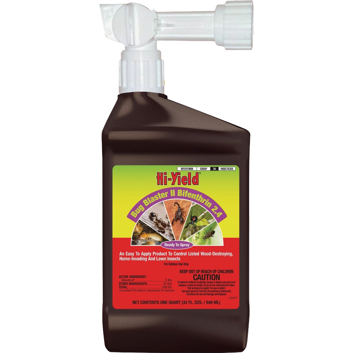 Hi-Yield Bug Blaster II 32 Oz. Ready To Spray Hose End Insect Killer