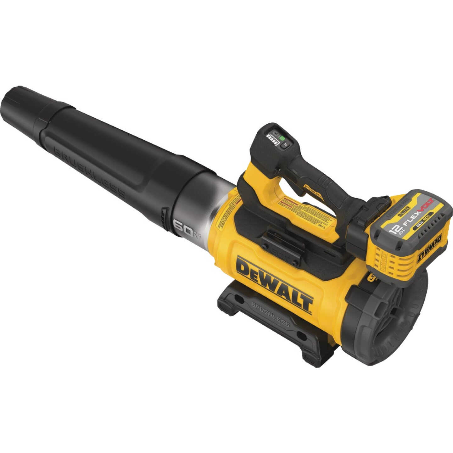 DEWALT 60V MAX Brushless High Power Cordless Blower Kit with FLEXVOLT 12.0 Ah Battery & Fast Charger Image 8