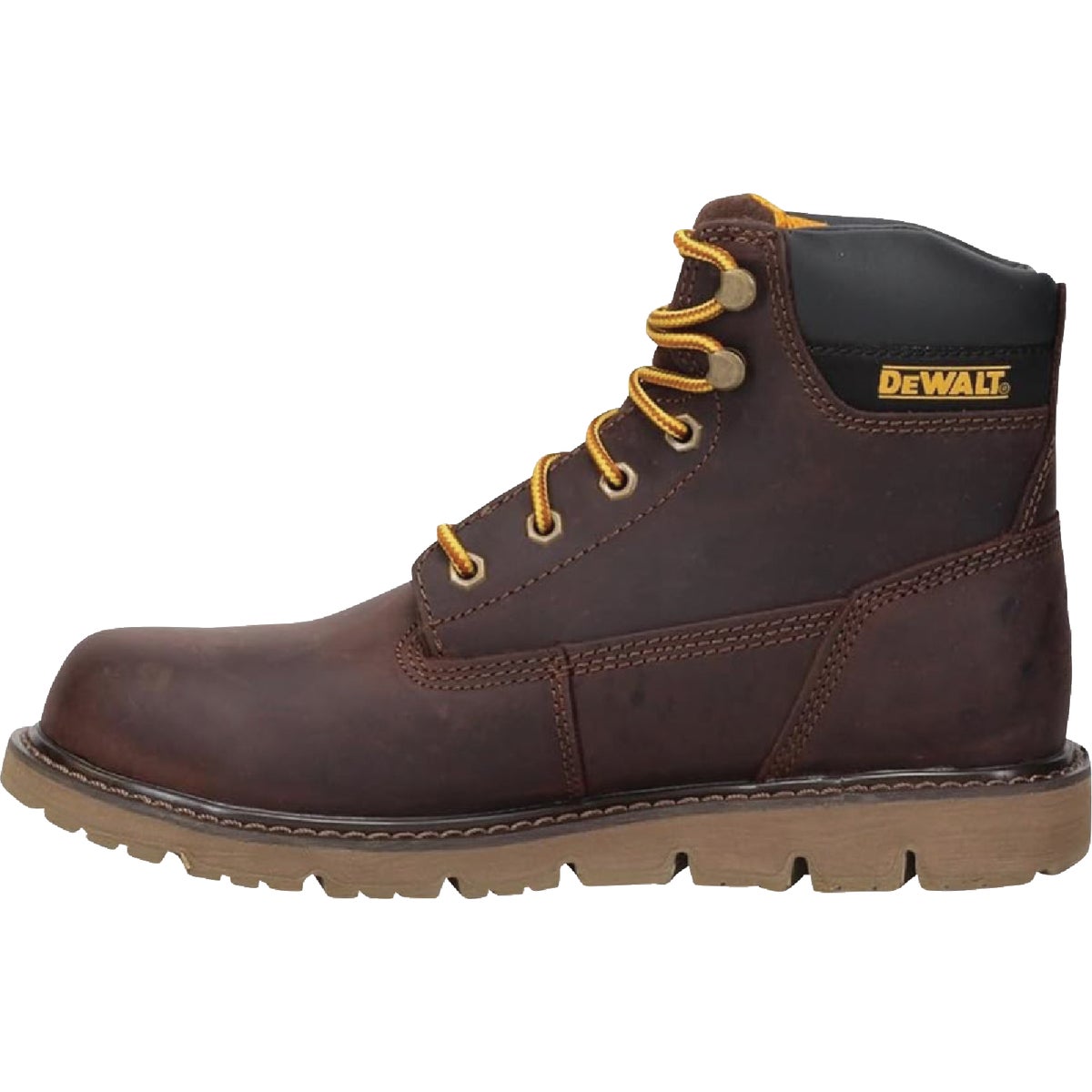 DEWALT Flex Men's 10.5M Brown Crazy Horse Steel Toe Work Boot Image 3