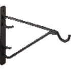 National Hardware 12 In. Black Vinyl-Coated Steel Plant Hanger Bracket Image 4