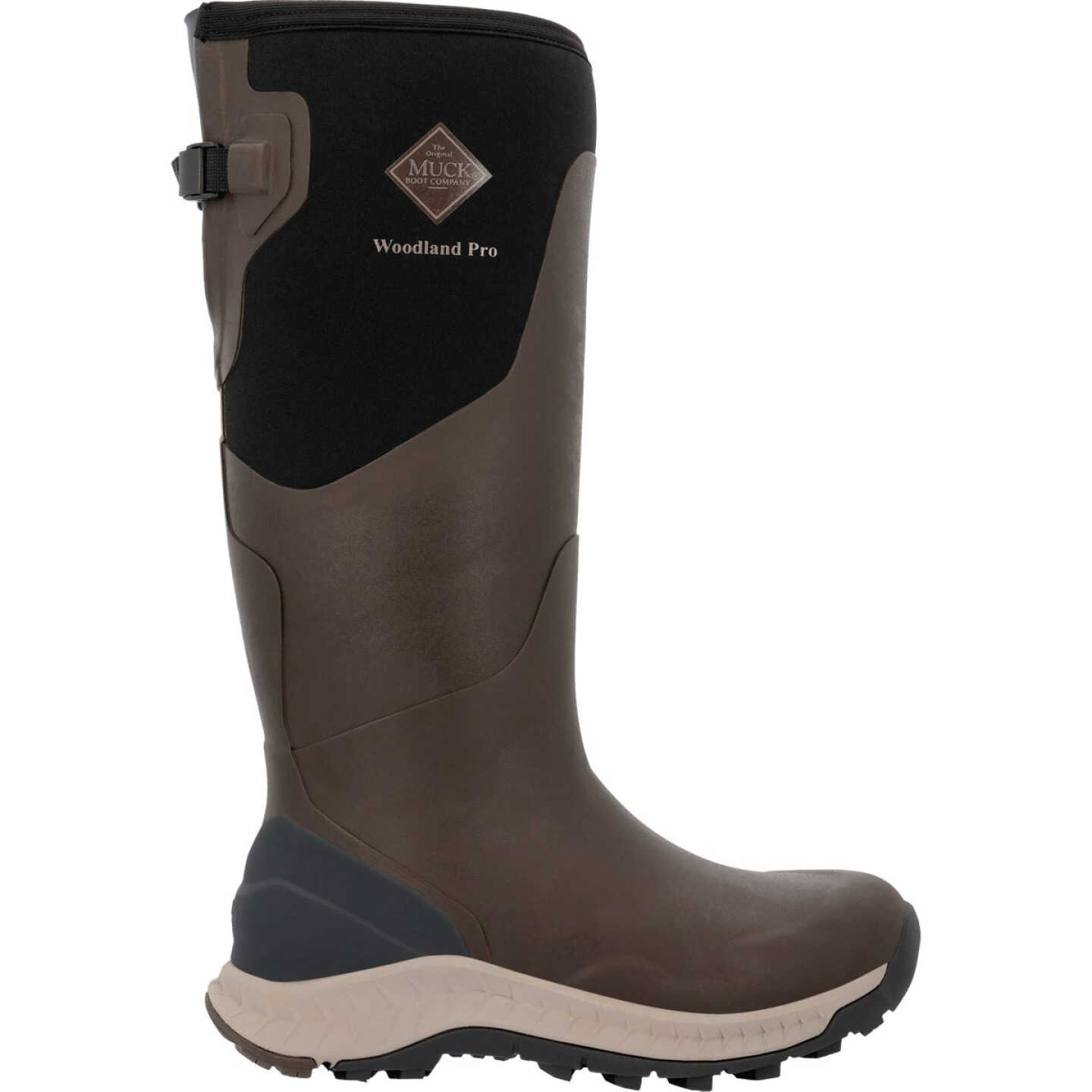 The Muck Boot Company Woodland Pro Men's Turkish Coffee Brindle Boot, Size 8 Image 5