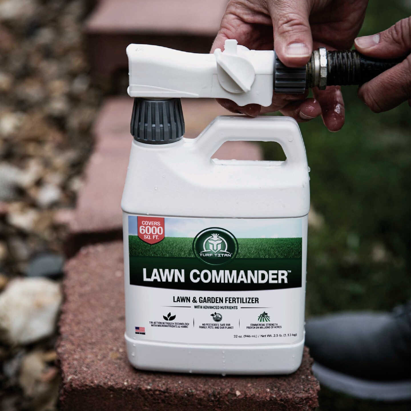 Turf Titan Lawn Commander 32 Oz. 6000 Sq. Ft. 20-3-3 Lawn Fertilizer Image 2