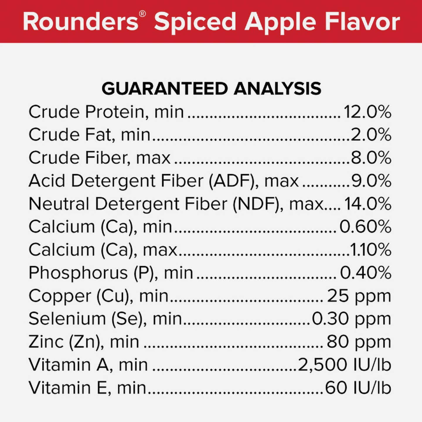 Kent Rounders 30 Oz. Spiced Apple Horse Treats Image 5