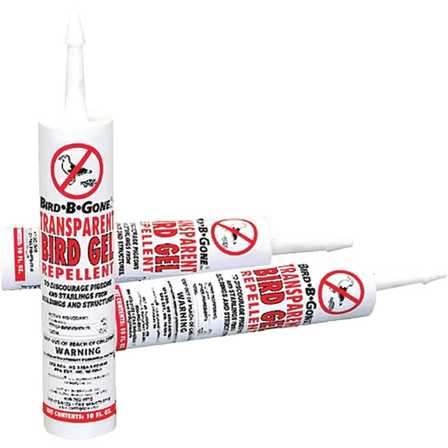 Bird-B-Gone 10 Oz. Transparent Bird Gel Image 1