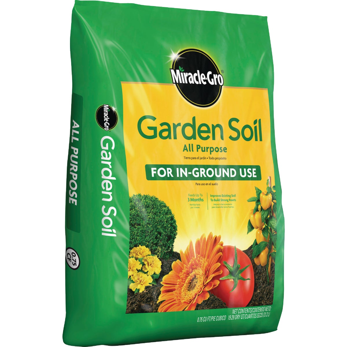 Miracle-Gro 0.75 Cu. Ft. All Purpose Garden Soil Image 2