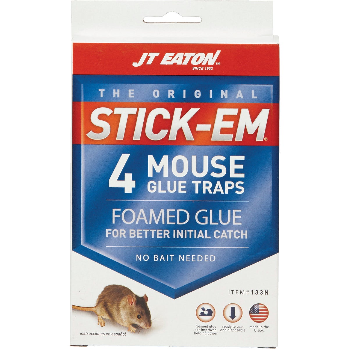 JT Eaton Stick-Em Glue Mouse Trap (4-Pack) Image 2
