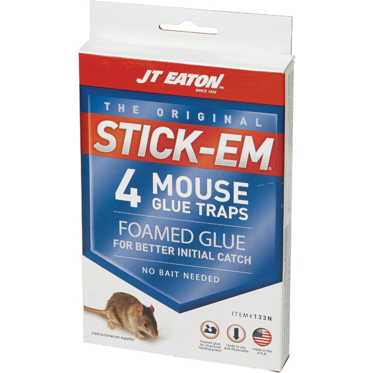JT Eaton Stick-Em Glue Mouse Trap (4-Pack) Image 3