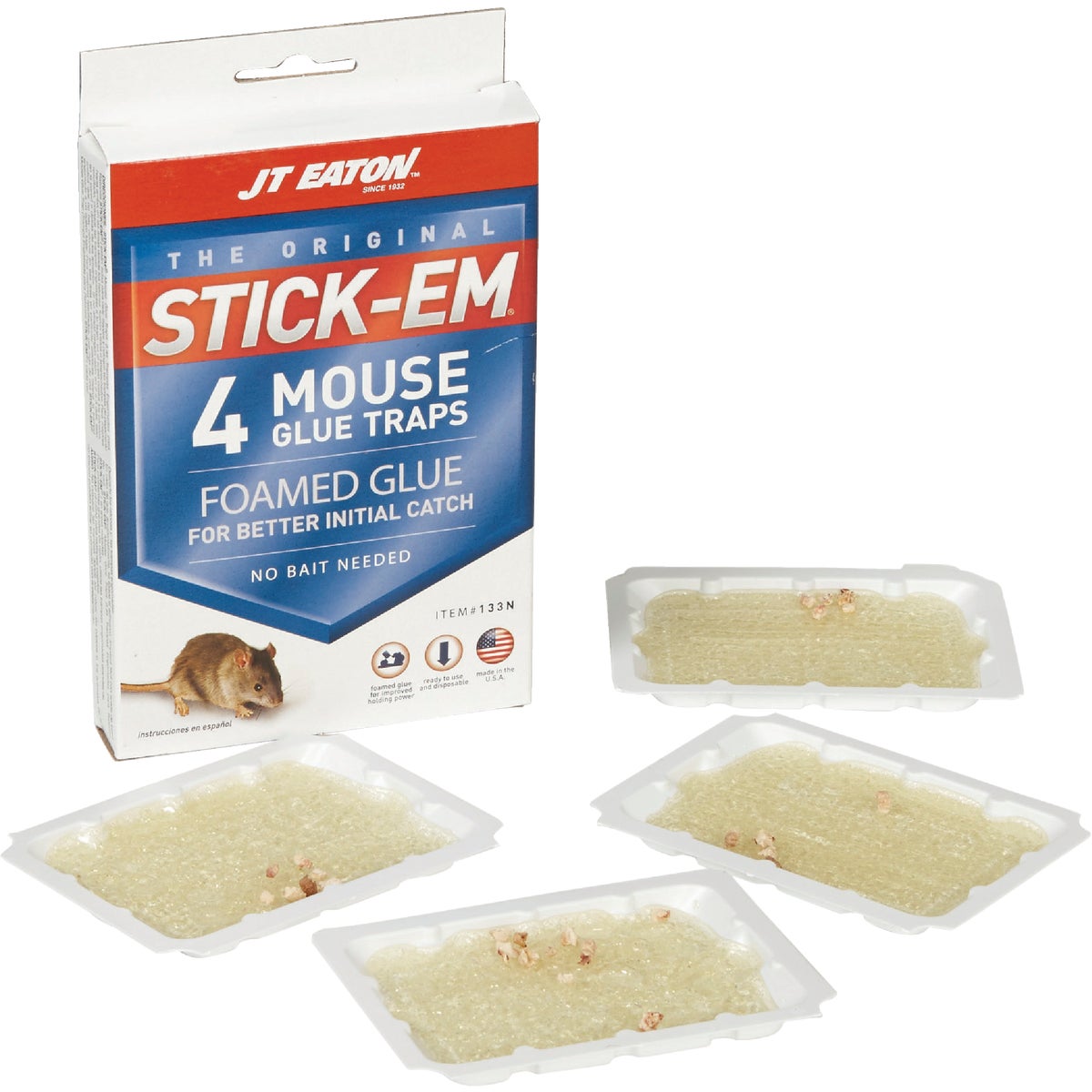 JT Eaton Stick-Em Glue Mouse Trap (4-Pack) Image 4