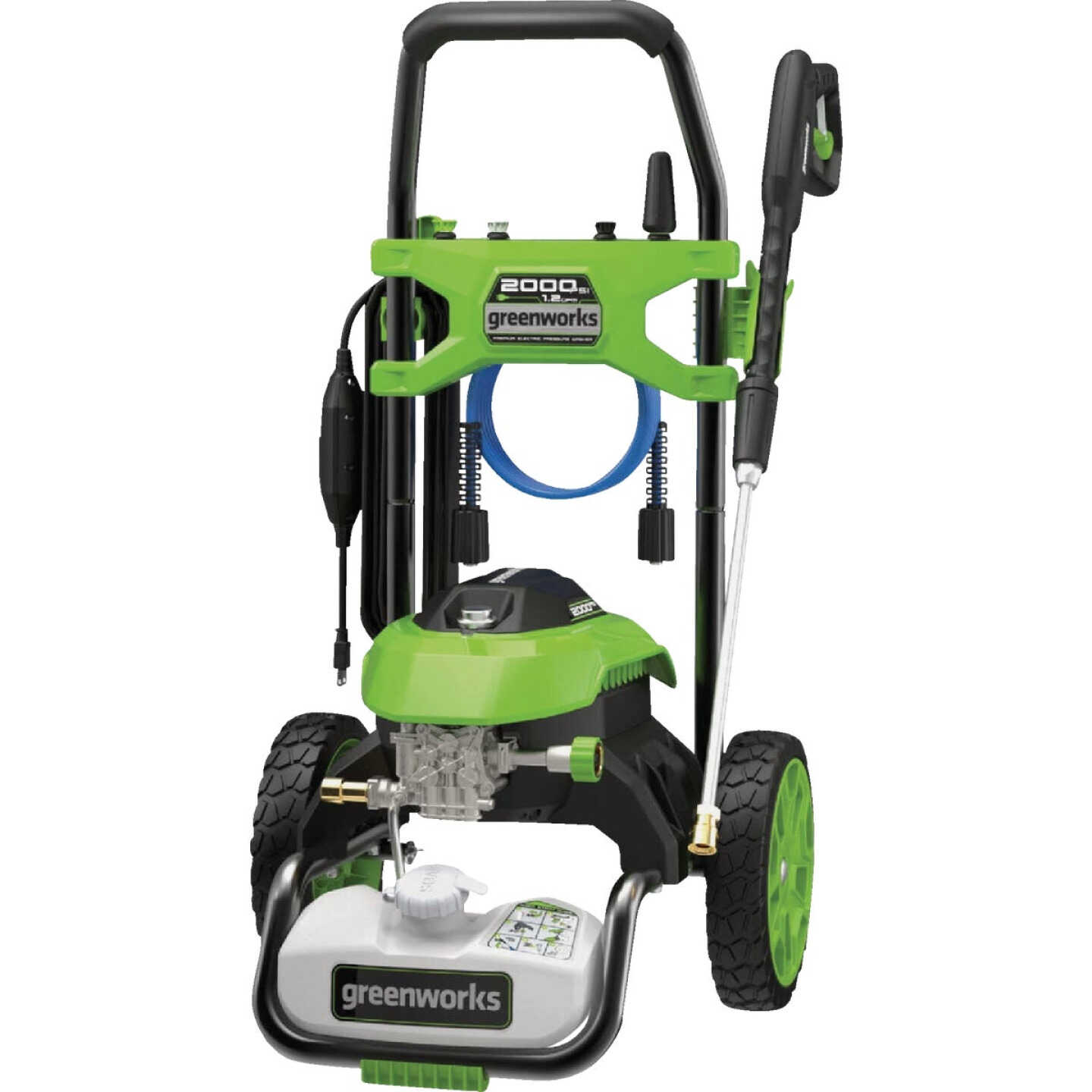 Greenworks 2000-PSI 1.2 GPM Heavy-Duty Cold Water Corded Electric Pressure Washer Image 1