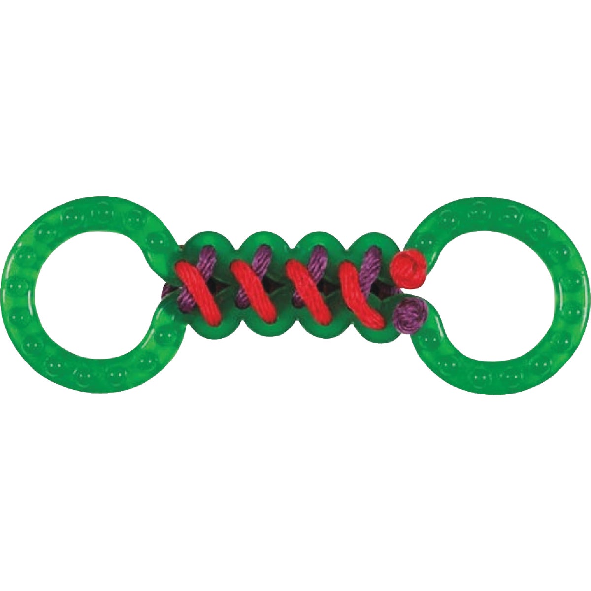 Boss Pet Chomper Braided TPR Double Tug Dog Toy