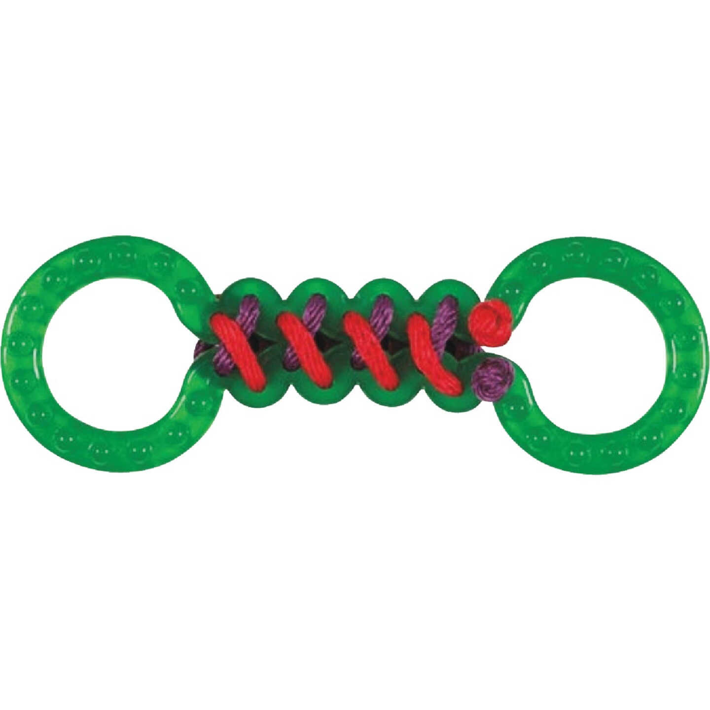 Boss Pet Chomper Braided TPR Double Tug Dog Toy Image 1