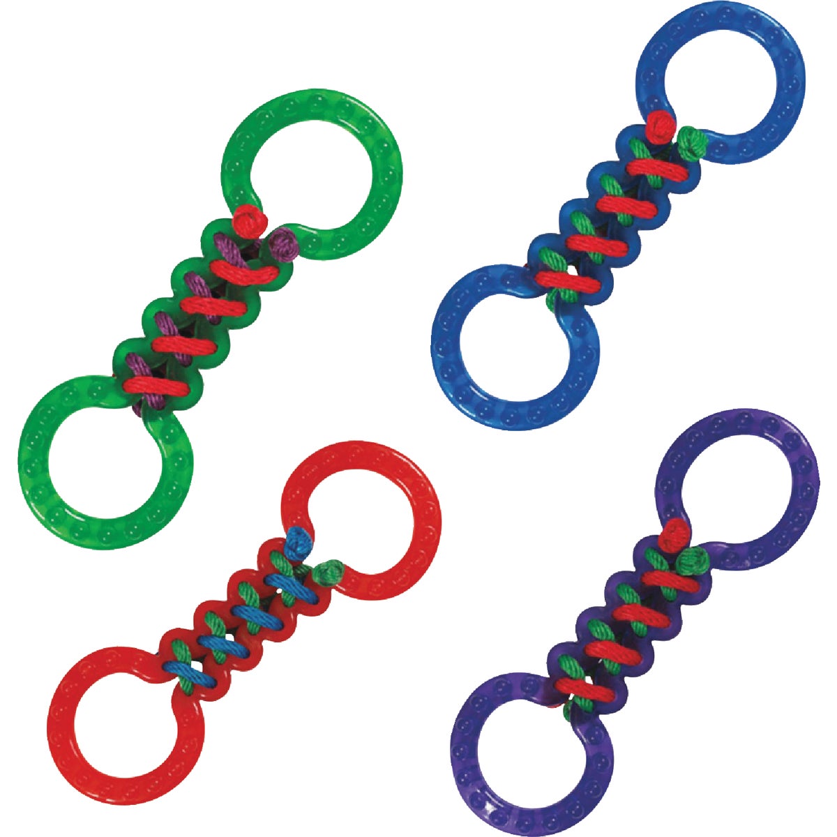 Boss Pet Chomper Braided TPR Double Tug Dog Toy Image 3