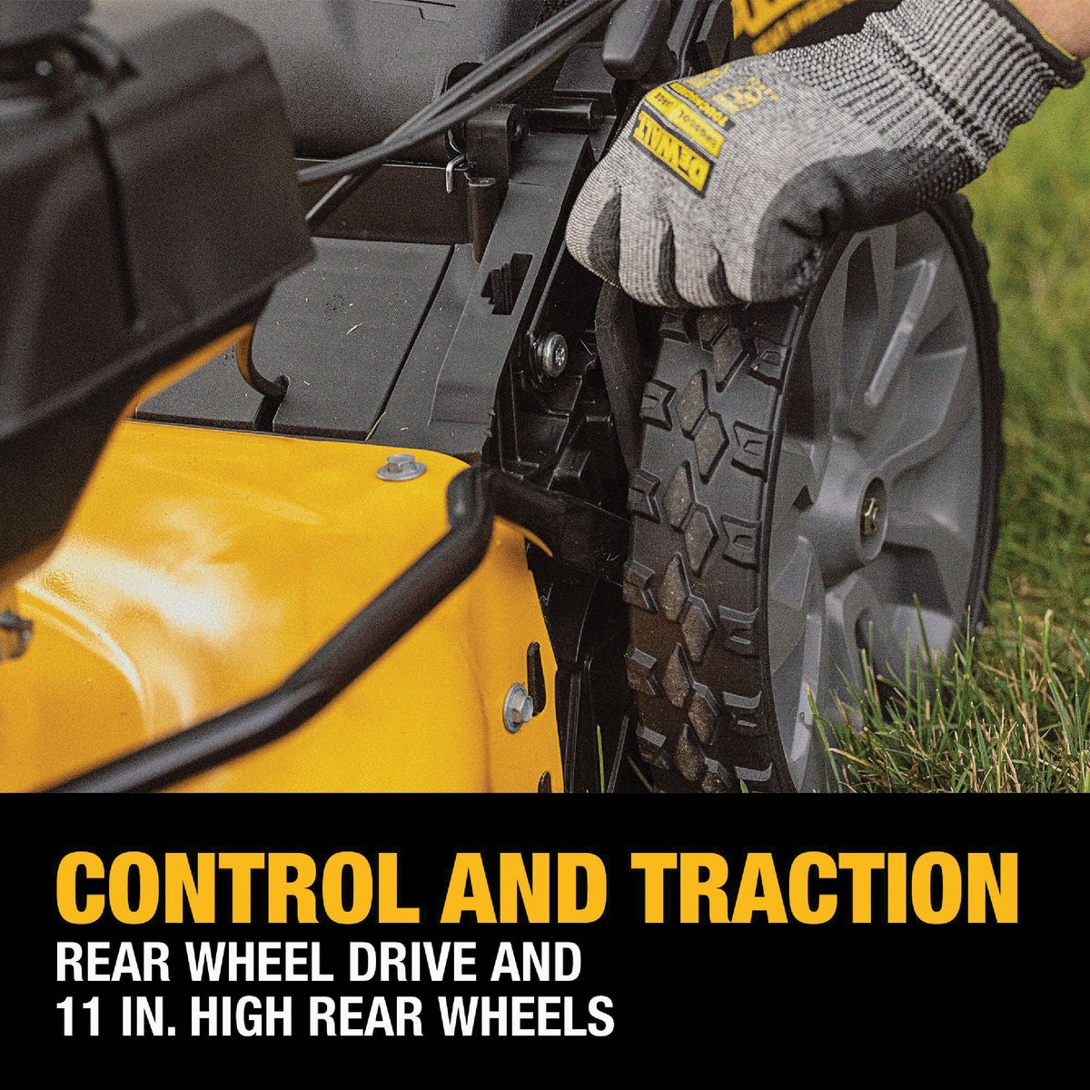 DeWalt RWD 21 In. 196cc Self-Propelled Gas Mower with E-GOV Image 6