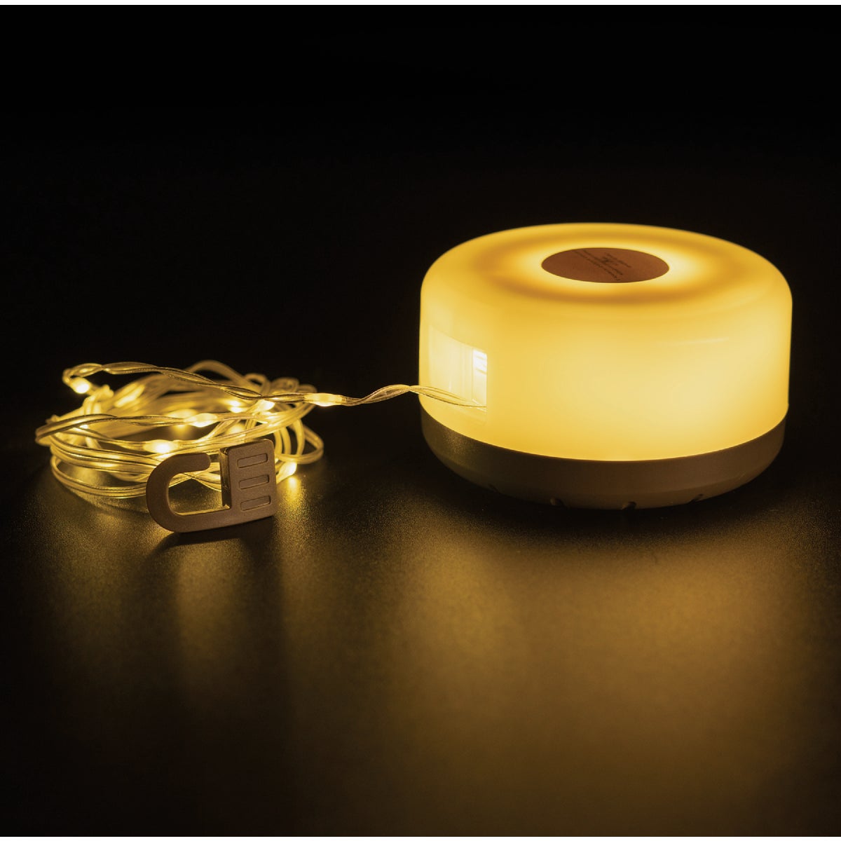 Brightz Hangable Rechargeable Warm White LED Reel Lantern String Light Image 2