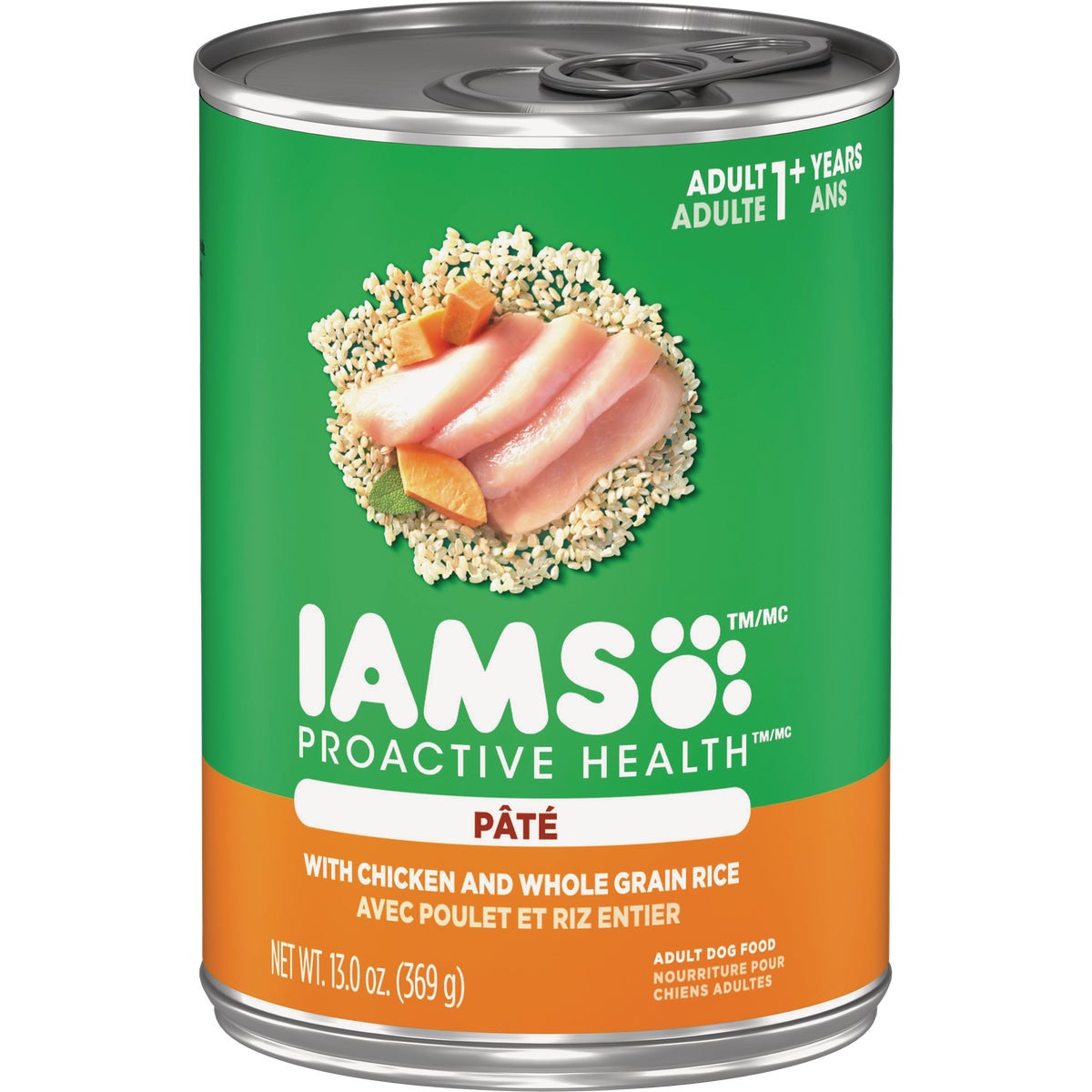 IAMS Proactive Health Chicken & Whole Grain Rice Adult Wet Dog Food, 13 Oz.