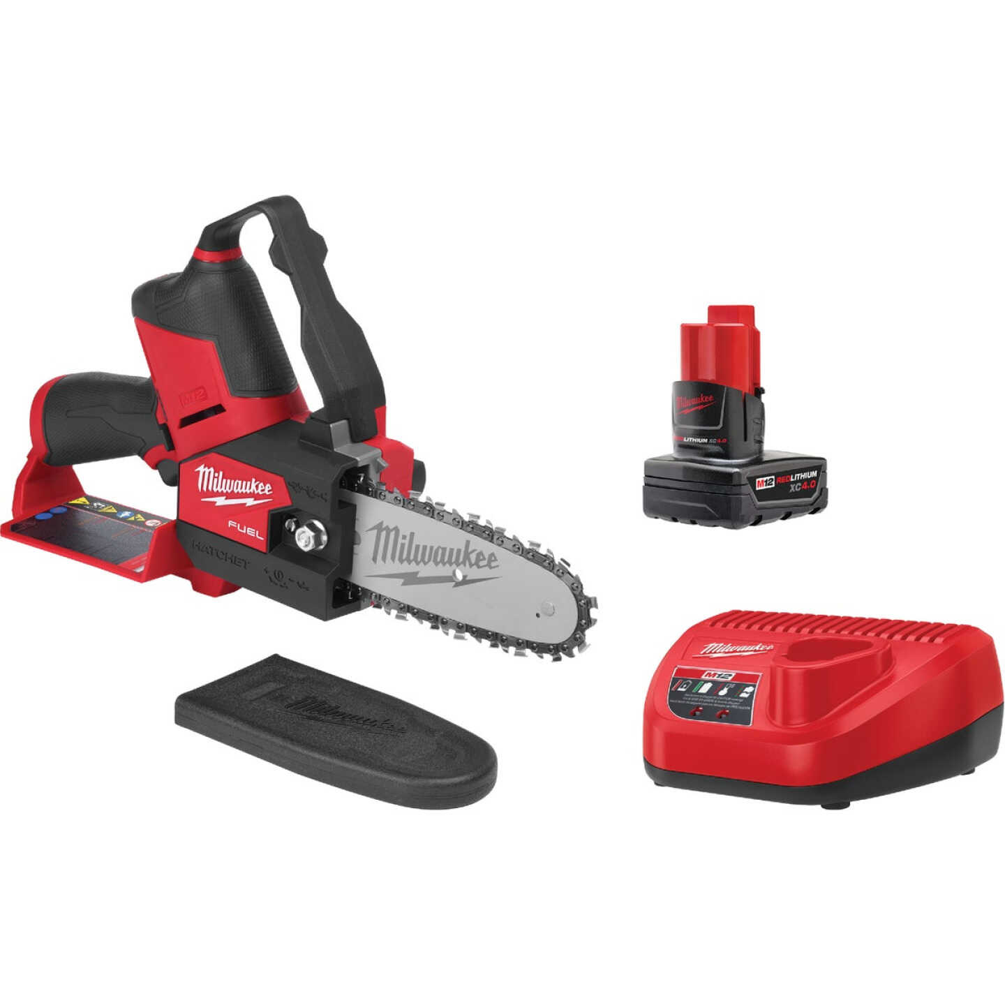 Milwaukee M12 FUEL HATCHET Brushless 6 In. Cordless Pruning Saw Kit with 4.0 Ah Battery & Charger Image 1