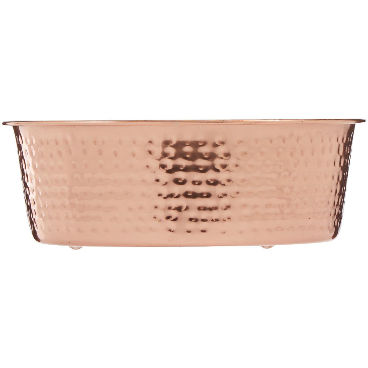 Westminster Pet Ruffin' it Copper-Plated Stainless Steel Round 2 Qt. Pet Food Bowl Image 2