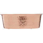 Westminster Pet Ruffin' it Copper-Plated Stainless Steel Round 2 Qt. Pet Food Bowl Image 2