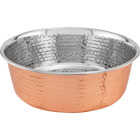 Westminster Pet Ruffin' it Copper-Plated Stainless Steel Round 2 Qt. Pet Food Bowl Image 1