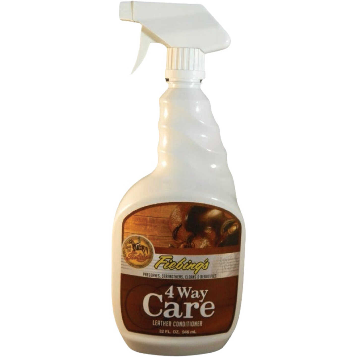 Fiebing's 32 Oz. Trigger Spray 4 Way Care Leather Conditioner Image 1