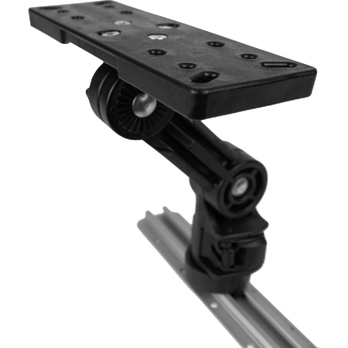 YakAttack Rectangular Fish Finder Mount with Track Mounted LockNLoad Mounting System Image 5