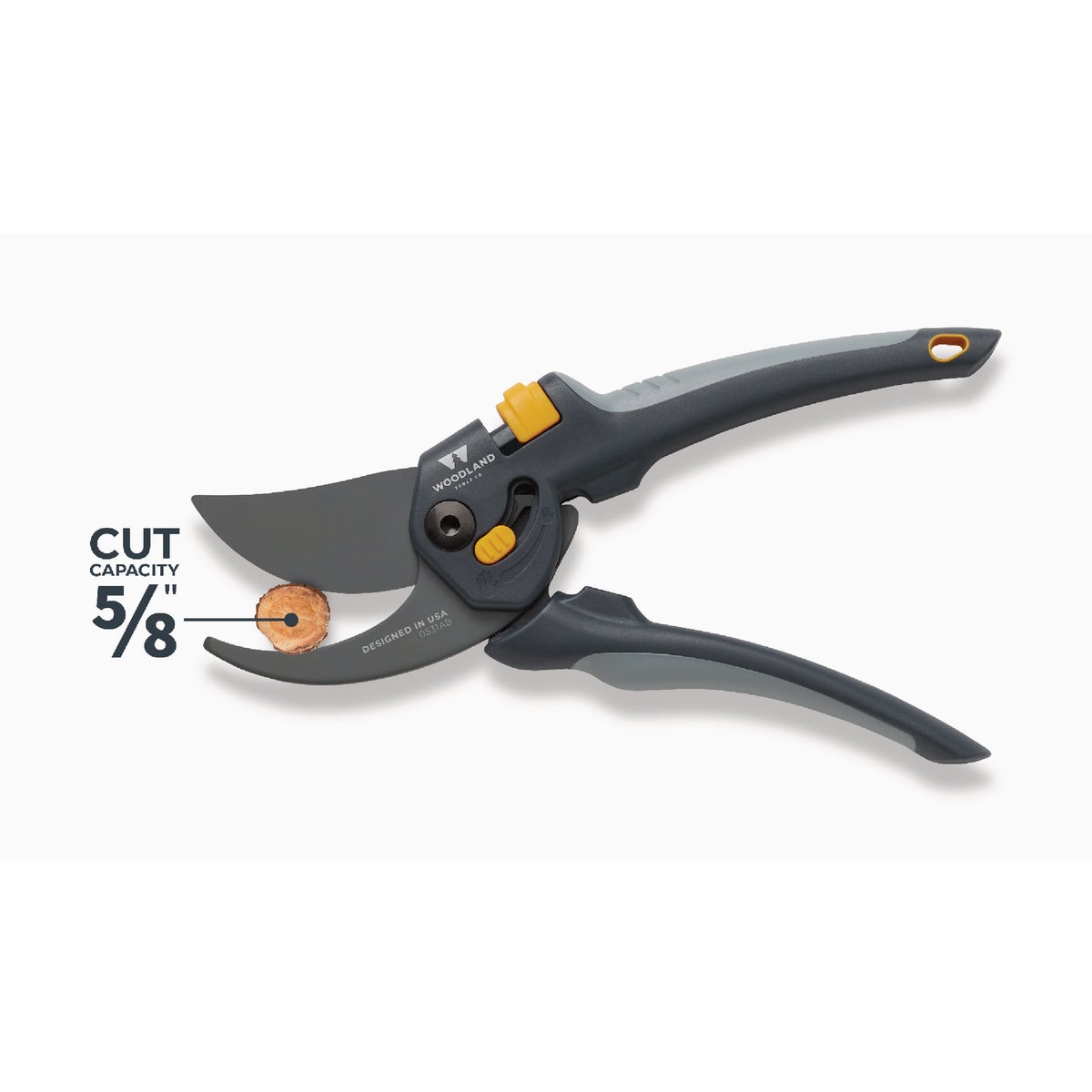 Woodland 8.38 In. Adjustable Heavy Duty Bypass Pruner Image 3