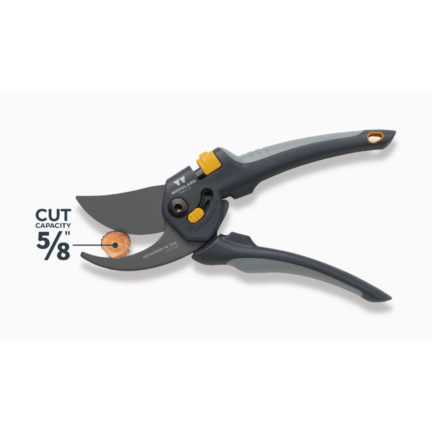 Woodland 8.38 In. Adjustable Heavy Duty Bypass Pruner Image 3
