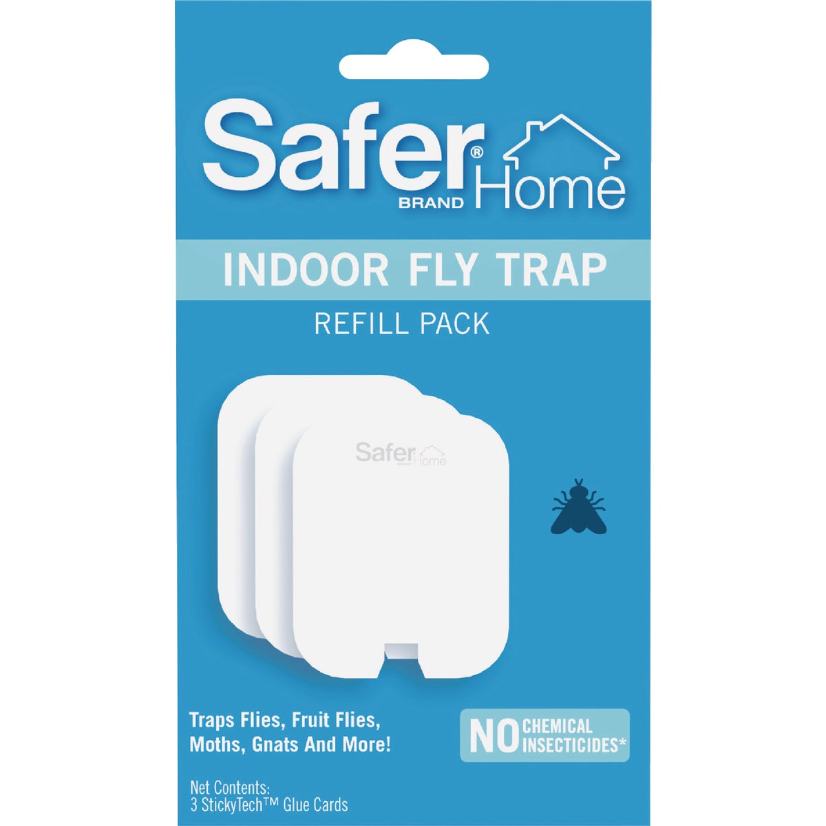Safer Home Indoor Glue Plug-In Fly Trap Refill (3-Pack) Image 3
