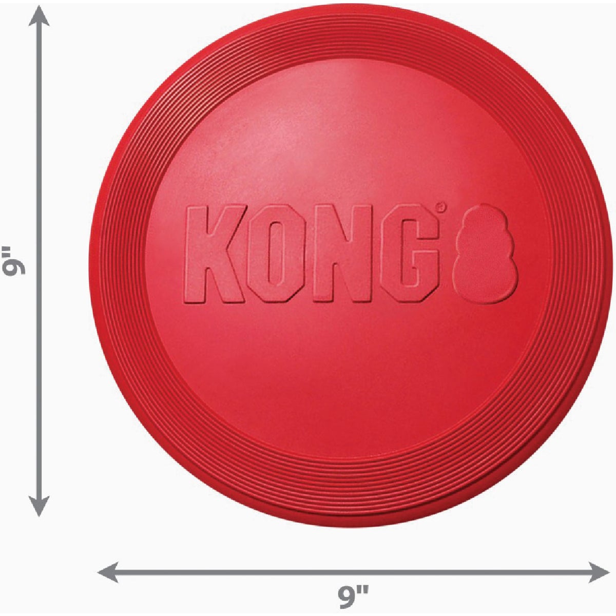 Kong Flyer Large Dog Toy Image 2