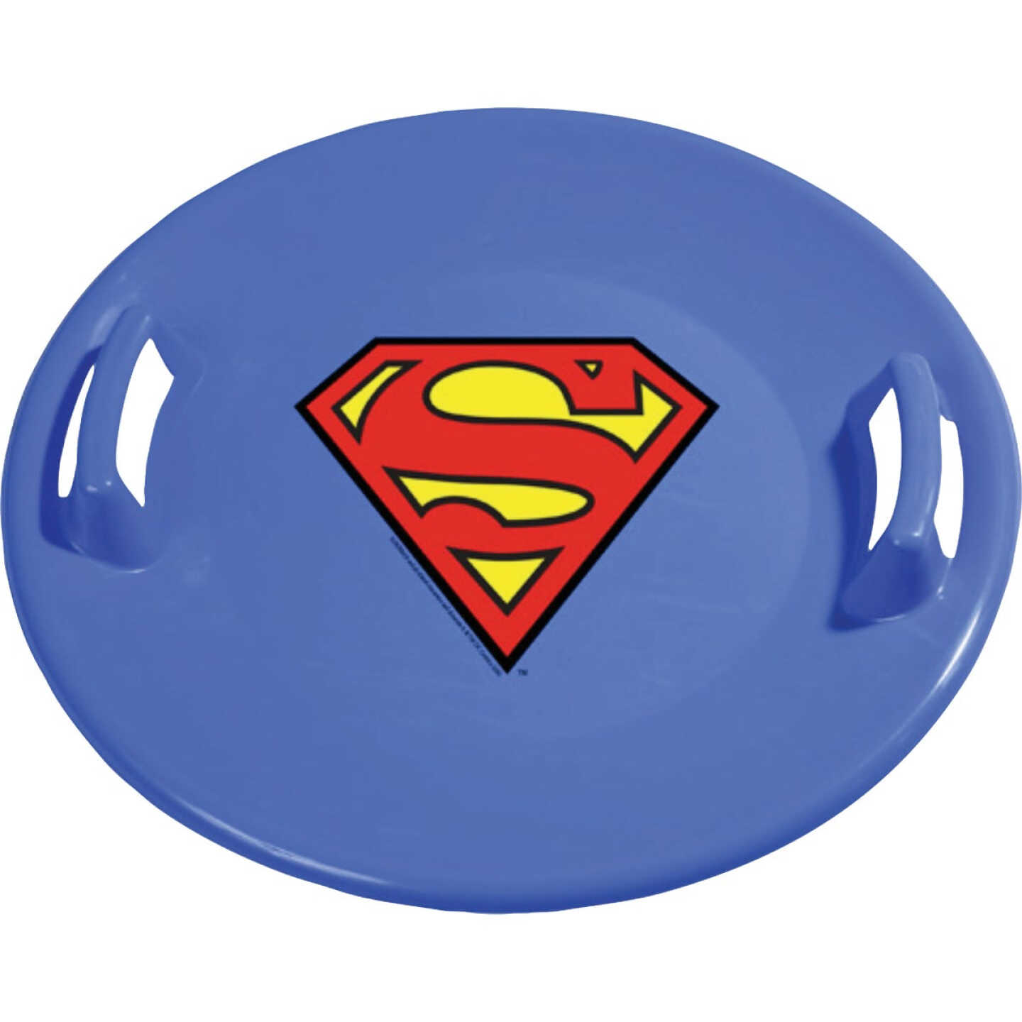 Slippery Racer Superman 26 In. Saucer Sled Image 1