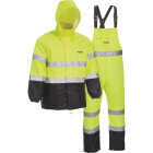 Boss Large 2-Piece ANSI Class 3 Hi-Visibility Rain Suit Image 1
