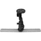 YakAttack Round Base Fish Finder Mount with Track Mounted LockNLoad Mounting System Image 2