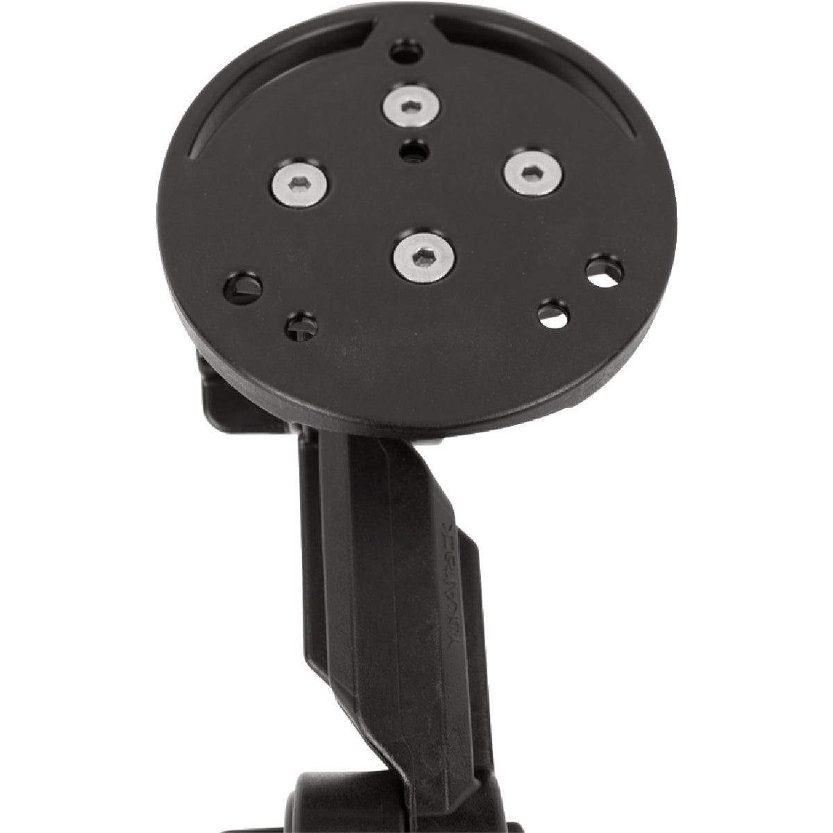 YakAttack Round Base Fish Finder Mount with Track Mounted LockNLoad Mounting System Image 3