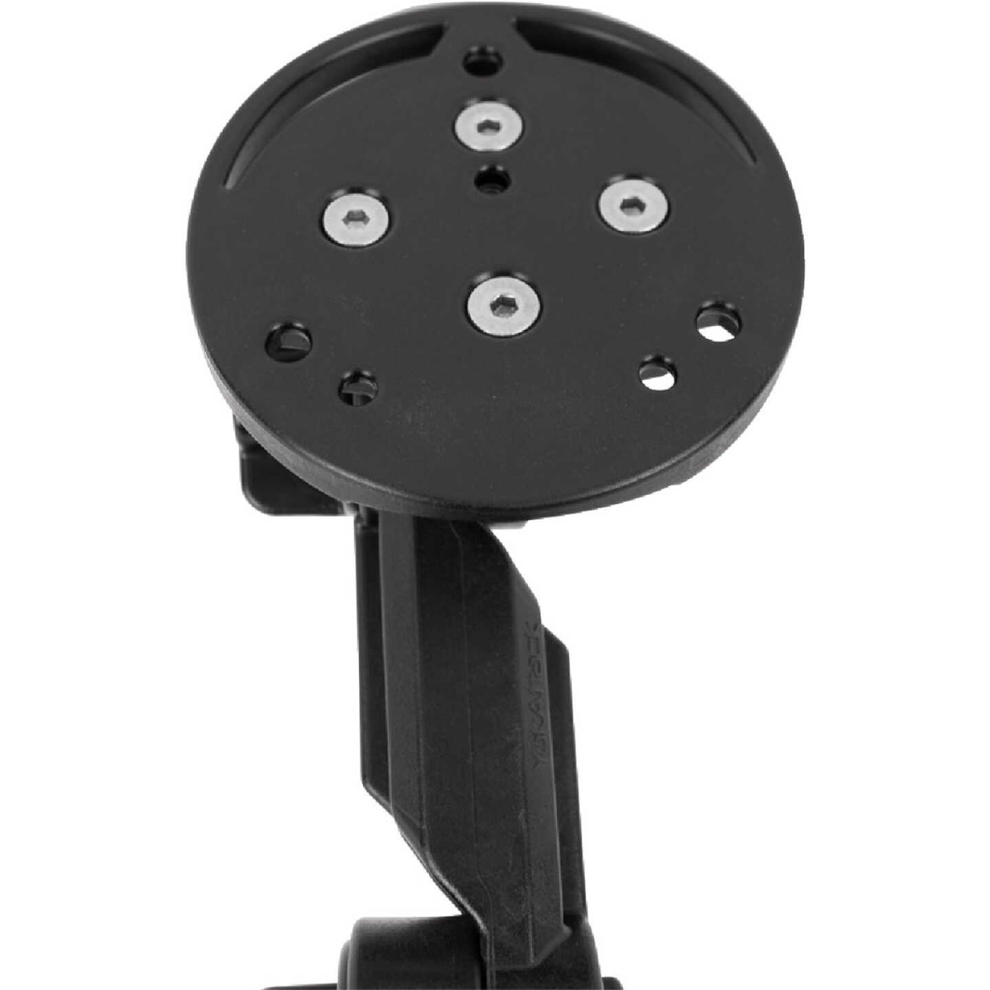 YakAttack Round Base Fish Finder Mount with Track Mounted LockNLoad Mounting System Image 3