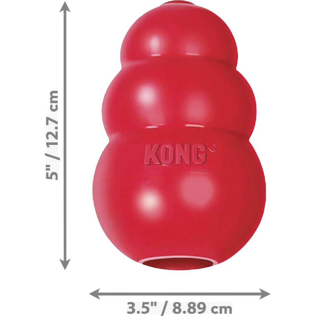 Kong Classic XL Dog Chew Toy, 60 to 90 Lb. Image 3