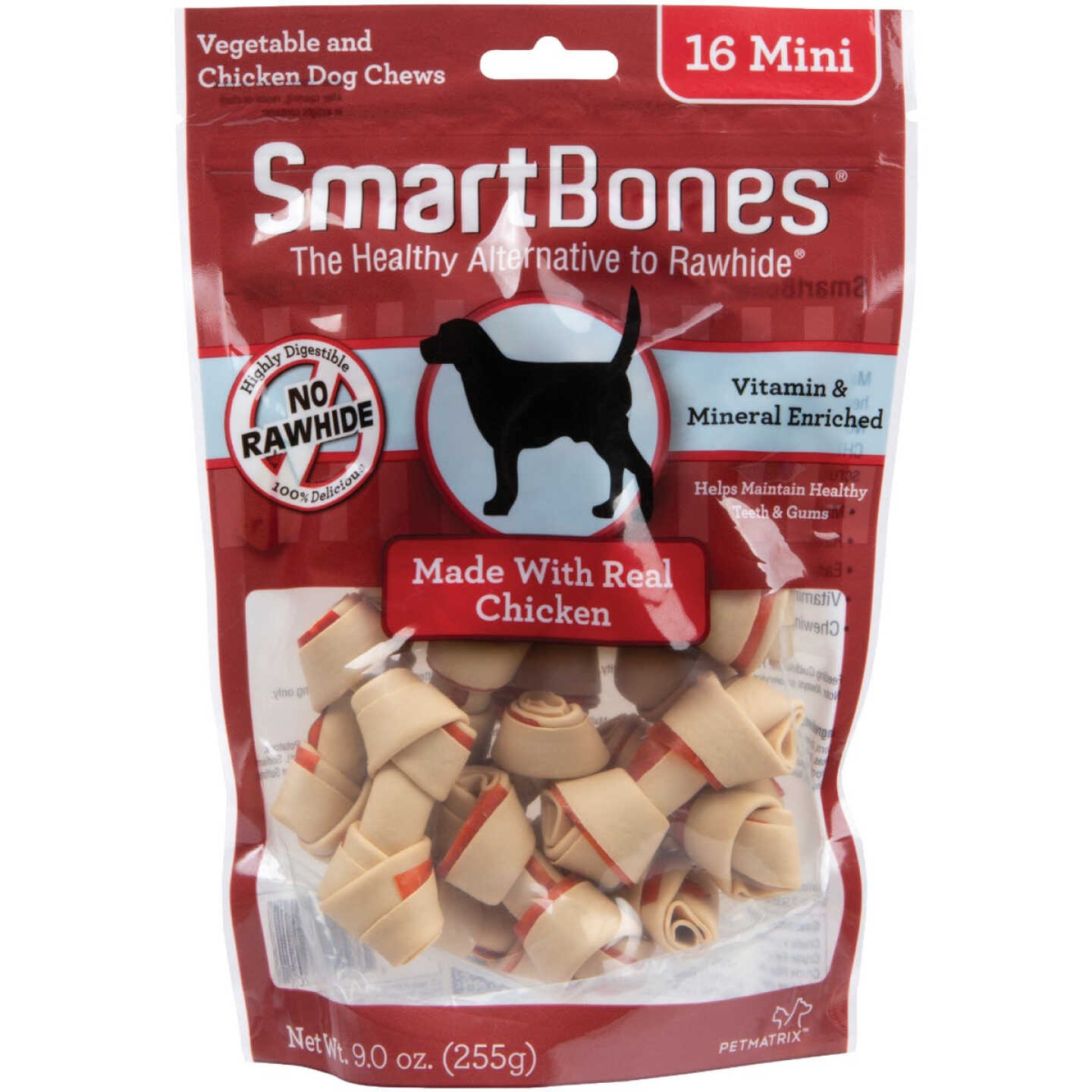 SmartBone Mini Chicken Chew Bone (16-Pack) Image 1
