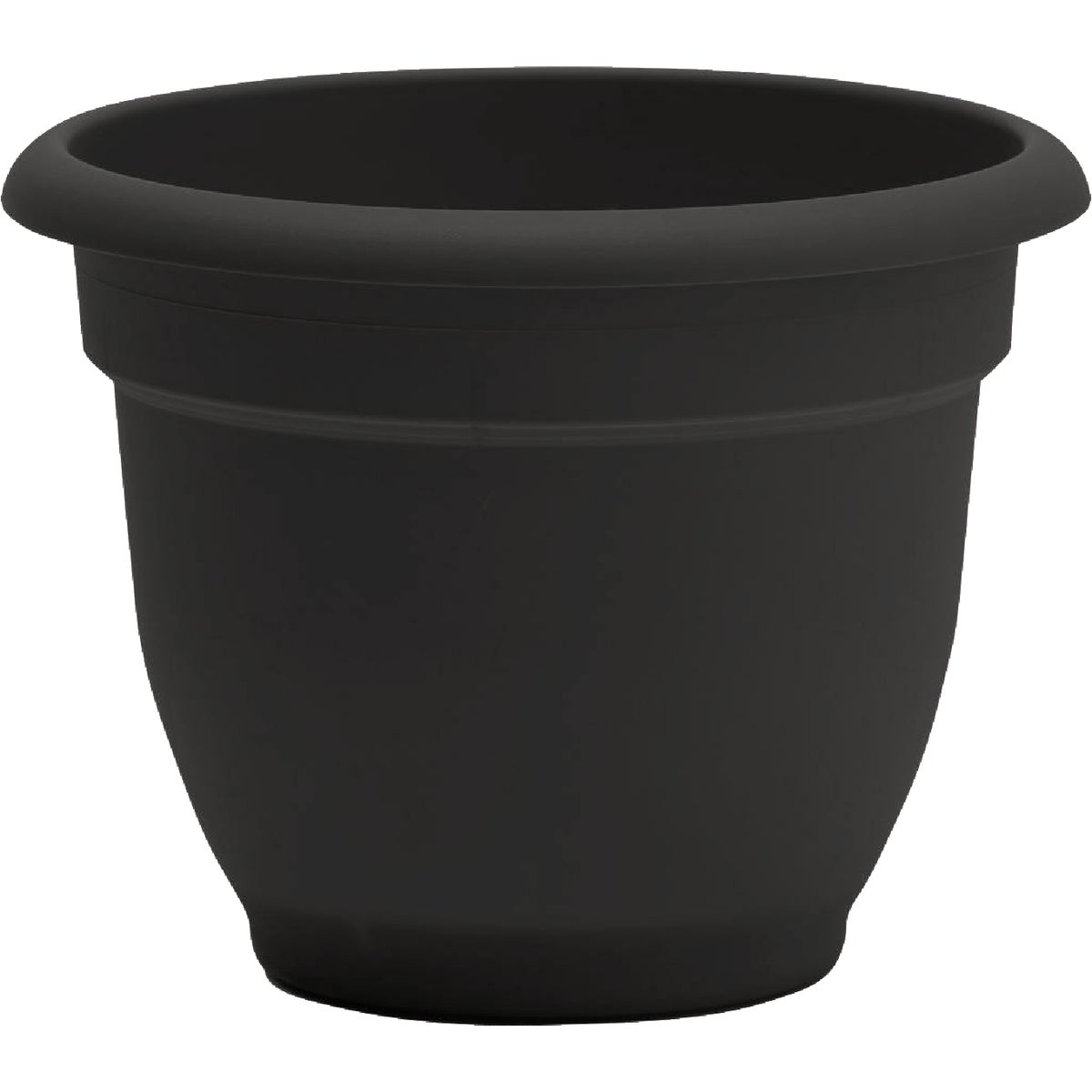 Bloem Ariana 12 In. Black Planter Image 1