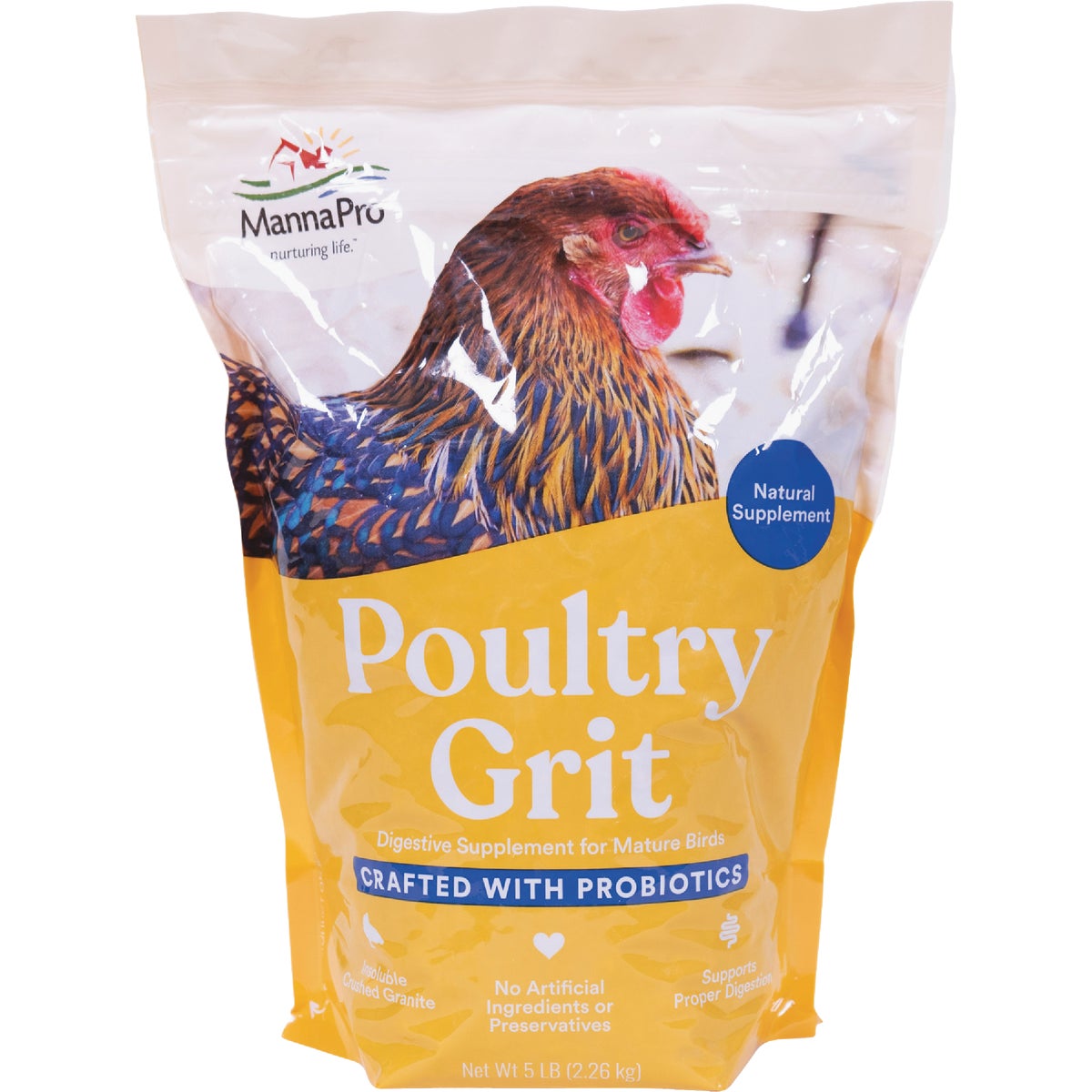 Manna Pro Poultry Grit 5 Lb. Poultry Supplement