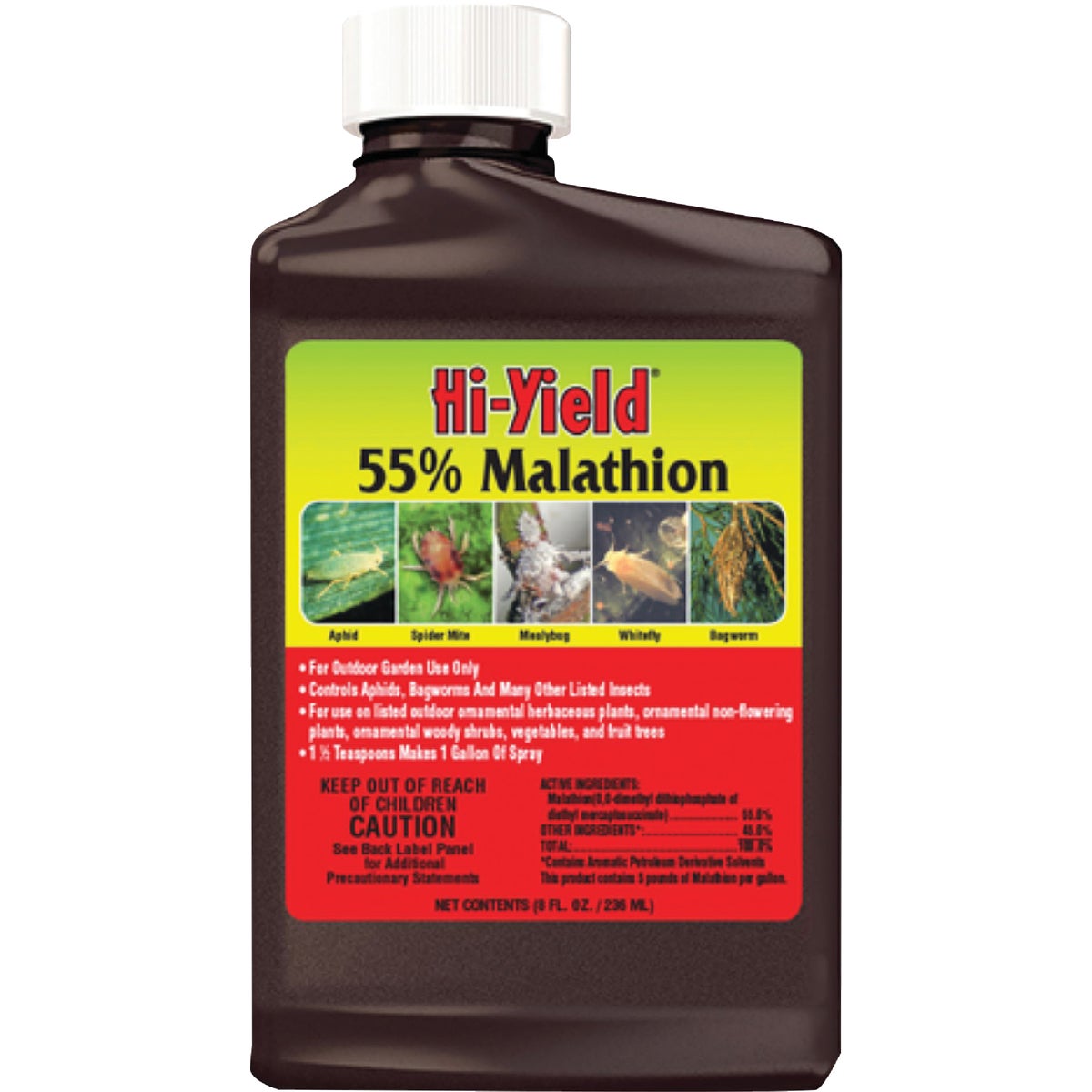 Hi-Yield 8 Oz. Concentrate Malathion Insect Killer Image 1