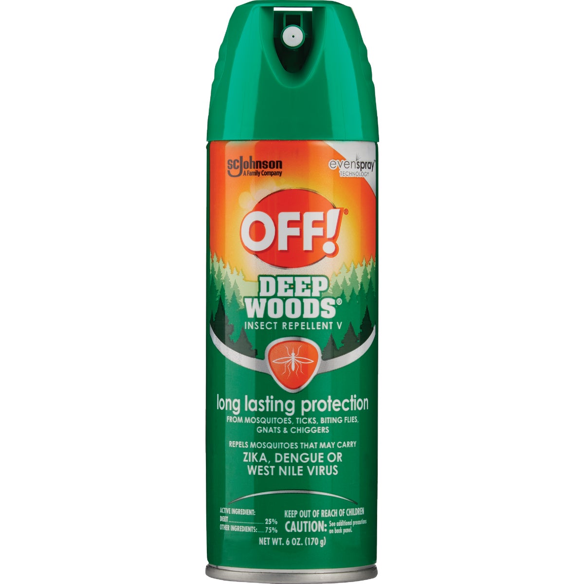 OFF! Deep Woods 6 Oz. Insect Repellent Aerosol Spray Image 8