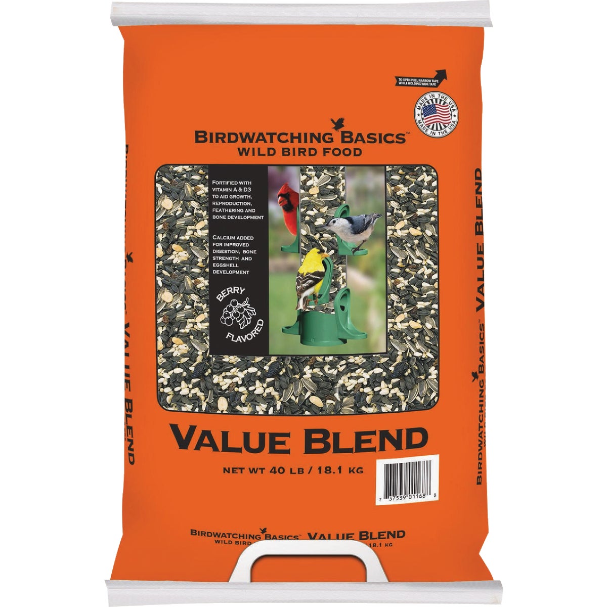 Birdwatching Basics 40 Lb. Value Blend Wild Bird Food