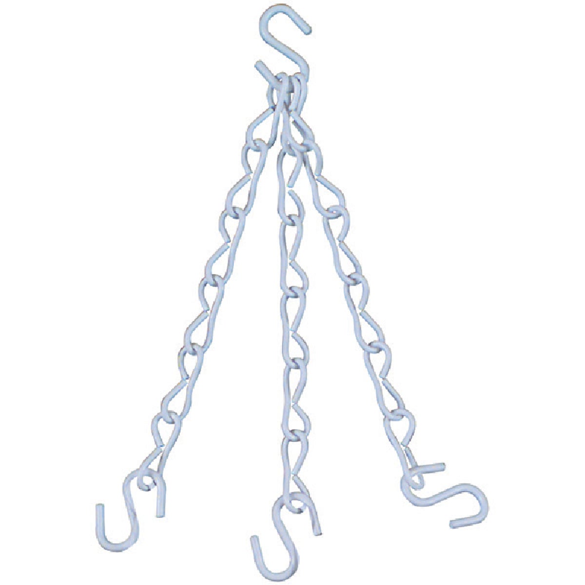 National Hardware 18 In. White Metal Hanging Plant Extension Chain