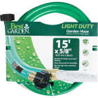 Best Garden 5/8 In. Dia. x 15 Ft. L. Leader Hose with Male & Female Couplings Image 1