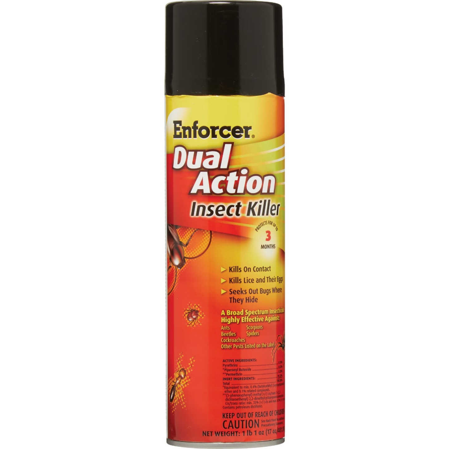 Enforcer Dual Action 17 Oz. Aerosol Spray Insect Killer Image 1