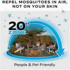 Thermacell 5-1/2 Hr. Black Rechargeable Mosquito Repeller Starter Kit Image 2